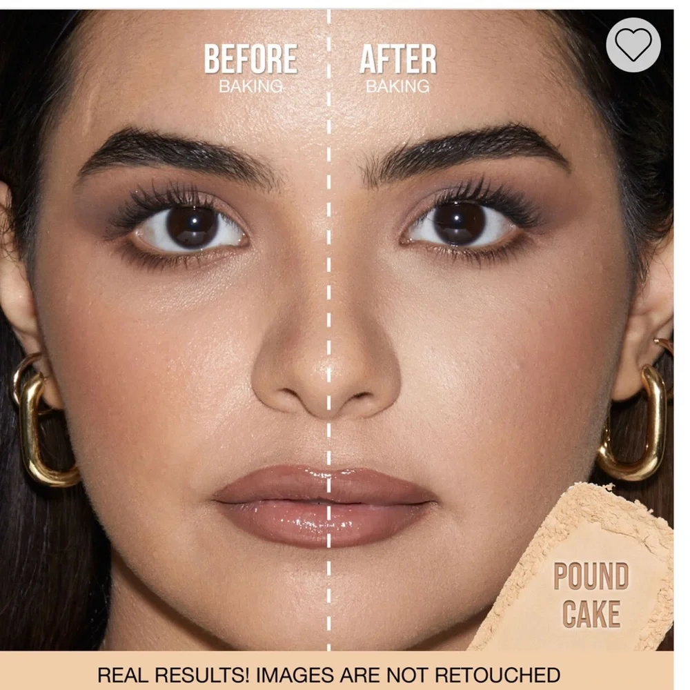 Huda Beauty Easy Bake & Snatch pressed setting Cupcake or Peach Pie
